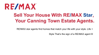 Remax Real Estate Agents London