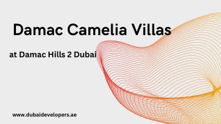 Damac Camelia Villas E-Brochure