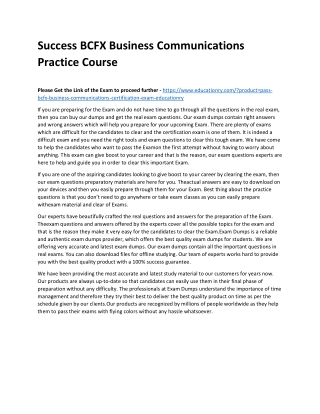 BCFX Business Communications