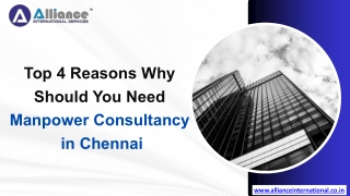 Top 4 reasons why should you need manpower consultancy