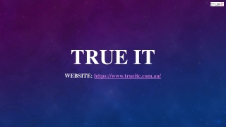 True IT- Managed Service Providers Sydney