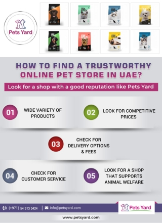 How To Find A Trustworthy Online Pet Store in UAE