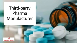 Third-party Pharma Manufacturer