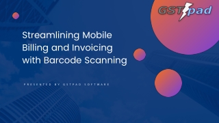 Streamlining Mobile Billing and Invoicing with Barcode Scanning