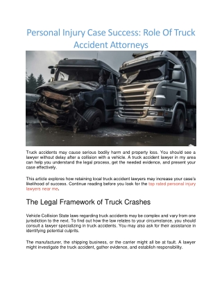 Top rated personal injury lawyers near me