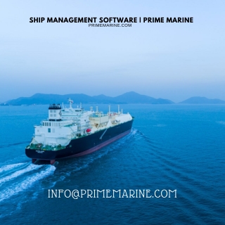 ship management software  PRIME MARINE