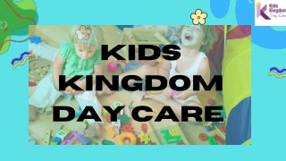 Best Private Nursery in Buckinghamshire - KIDS KINGDOM DAY CARE