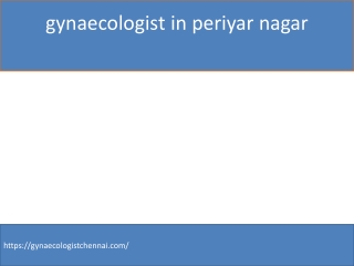 best gynecologist in ayanavaram