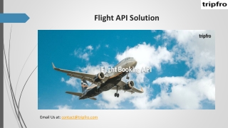Flight API Solution