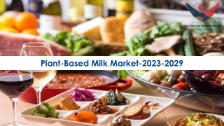 Plant-Based Milk Market Share, Scope Analysis 2023-2029