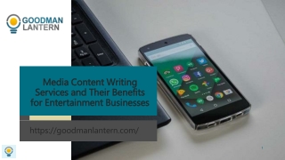 Media Content Writing Services and Their Benefits for Entertainment Businesses