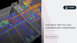 The Best PDF to CAD Conversion Companies