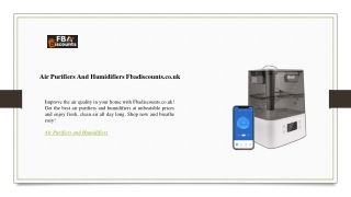 Air Purifiers And Humidifiers  Fbadiscounts.co.uk