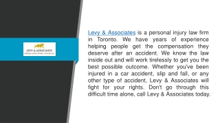 Looking For The Best Personal Injury Lawyers In Toronto