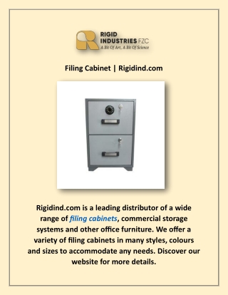 Filing Cabinet | Rigidind.com