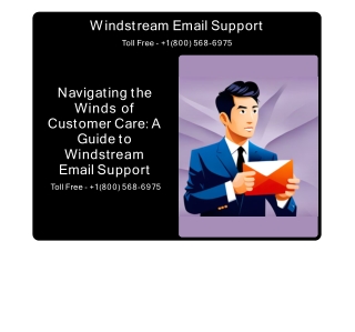 Windstream  1(800) 568-6975 Customer Service