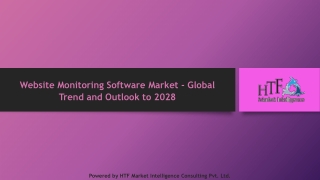 Website Monitoring Software Market - Global Trend and Outlook to 2028