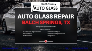 Auto Glass Repair Balch Springs, TX