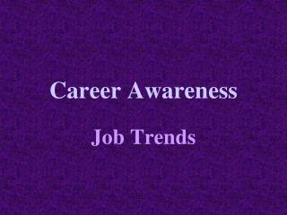 Career Awareness