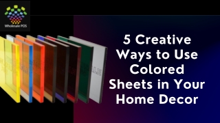 5 Creative Ways to Use Colored Sheets in Your Home Decor
