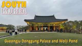 Korea Gyeongju Donggung Palace and Wolji Pond