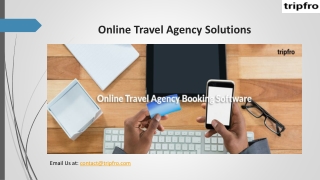 Online Travel Agency Solutions