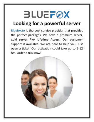 Looking for a powerful server