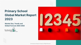 Primary School Market Report 2023 | Insights, Analysis, And Forecast 2032