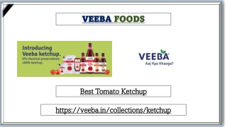 Best Tomato Ketchup