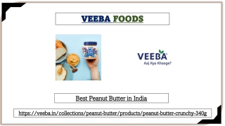 Best Peanut Butter in India