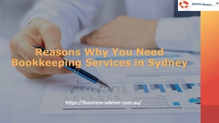 Reasons Why You Need Bookkeeping Services in Sydney