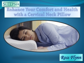 Enhance Your Comfort and Health with a Cervical Neck Pillow