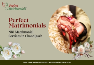 NRI Matrimonial Services in Chandigarh