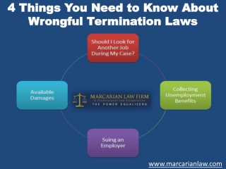 4 Things You Need to Know About Wrongful Termination Laws
