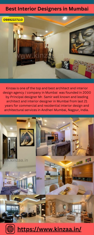 Best Office Architects in Mumbai - Interior Designers in Mumbai - Kinzaa