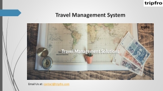 Travel Management System