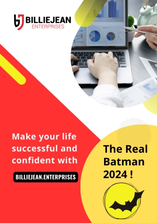 Billiejean Enterprises - The Real Batman 2024 in the City