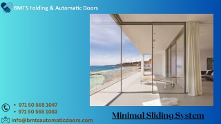 Minimal Sliding System