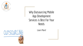 INFOCRATS - Why Outsourcing Mobile App Development Services is Best For Your Needs
