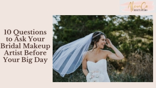 10 Questions to Ask Your Bridal Makeup Artist Before Your Big Day - Aleuco