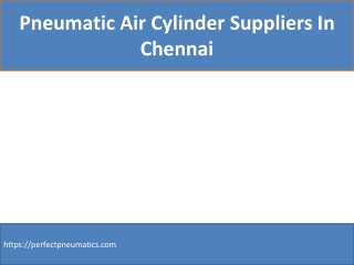 Pneumatic Air Cylinder Suppliers In Chennai