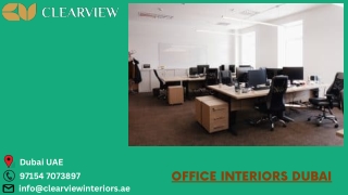 Office Interiors Dubai