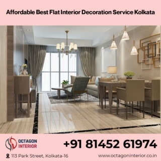 Affordable Best Flat Interior Decoration Service Kolkata