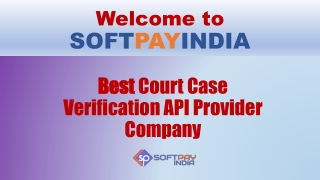 Get Court Case Status Verification APi for Cases Record