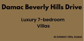 Damac Beverly Hills Drive E-Brochure