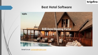 Best Hotel Software