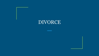 DIVORCE