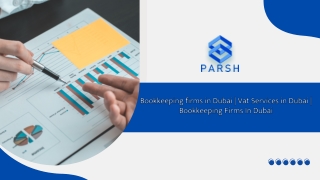 Bookkeeping firms in Dubai | Vat Services in Dubai | Bookkeeping Firms In Dubai