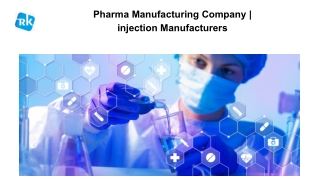 Pharma Manufacturing Company