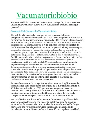 vacunatorio influenza concepcion